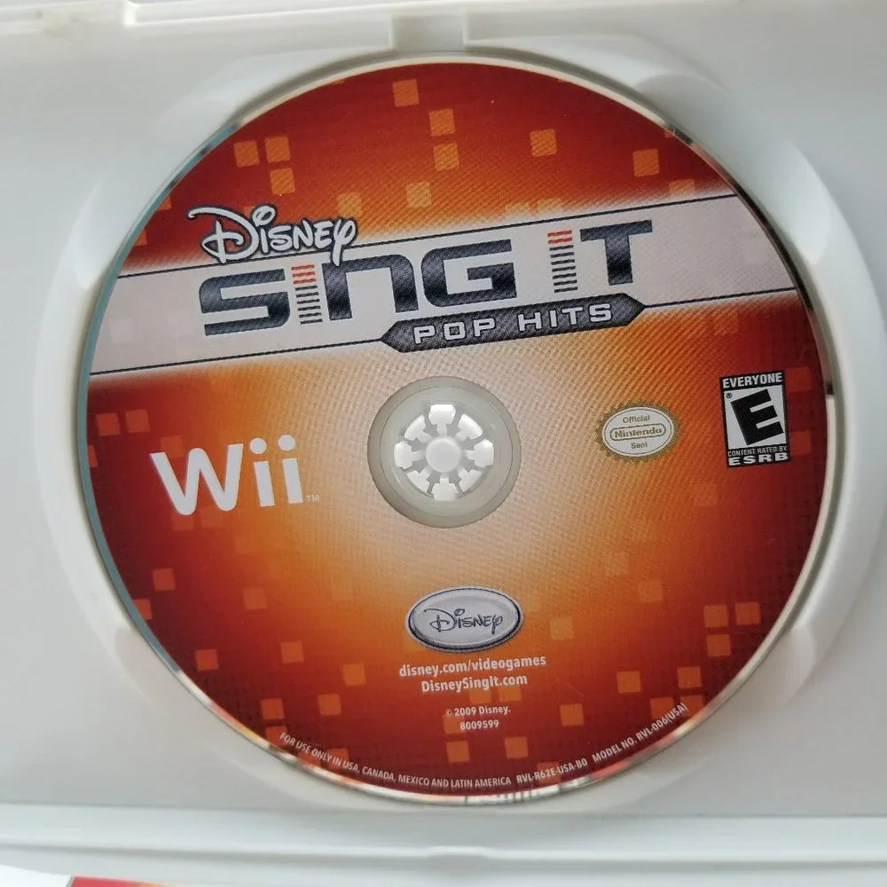 Wii Sing it pop hits